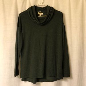 Long sleeve shirt with cowl neck, new with tag